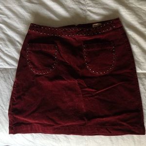 Velvet Skirt